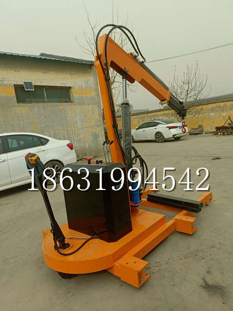 疏勒县自卸车厢随车吊 自制轮式四不像起重机 四驱平板吊 5吨 贵盛